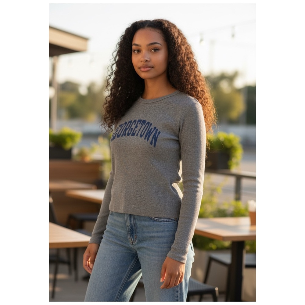 John‎ Galt Georgetown Long Sleeve T-Shirt OS Grey